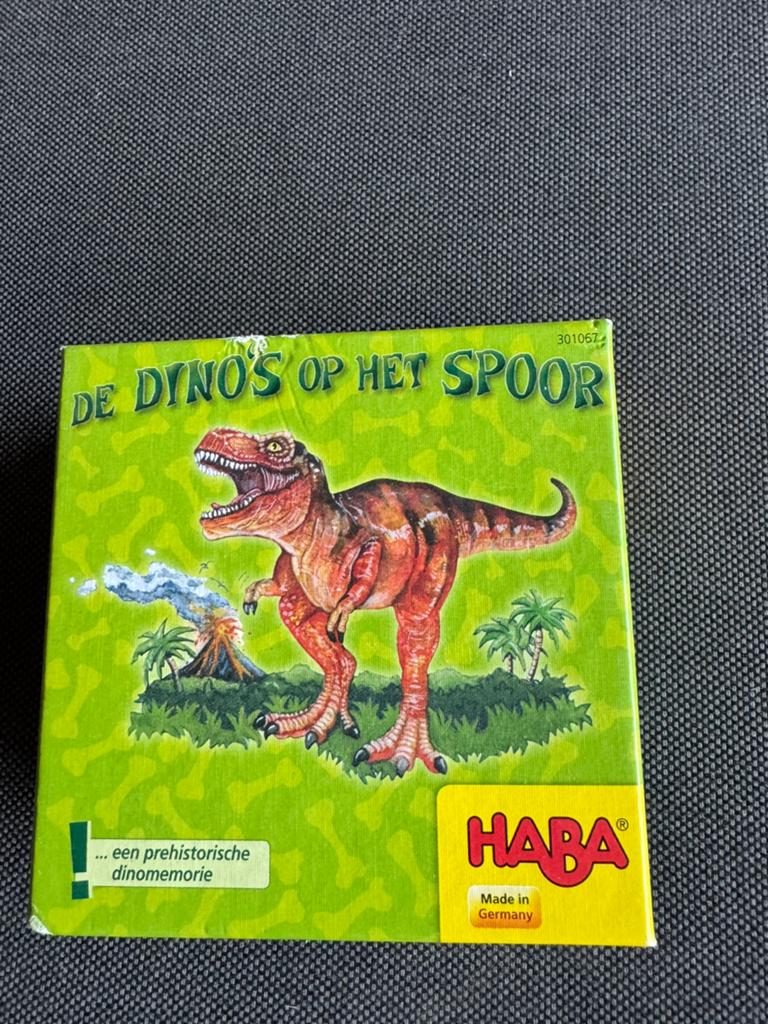 De Dino’s op het spoor Haba, Kinderen en Baby's, Speelgoed | Educatief en Creatief, Ophalen of Verzenden
