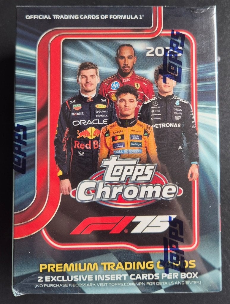 2025 Topps Chrome Formula 1 Value Box, Verzamelen, Verzenden, Nieuw, Formule 1