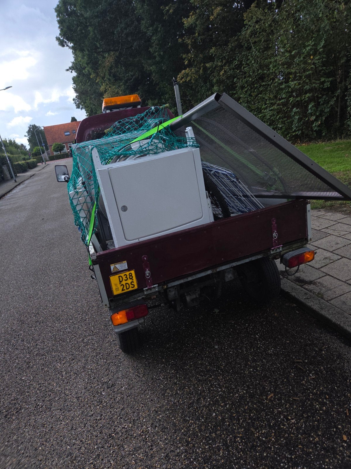 oud ijzer gratis opgehaald, Ophalen, Gebruikt