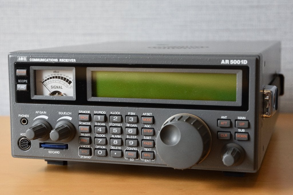 AOR AR5001D Communicatie Ontvanger, Telecommunicatie, Ophalen, Zo goed als nieuw, Ontvanger