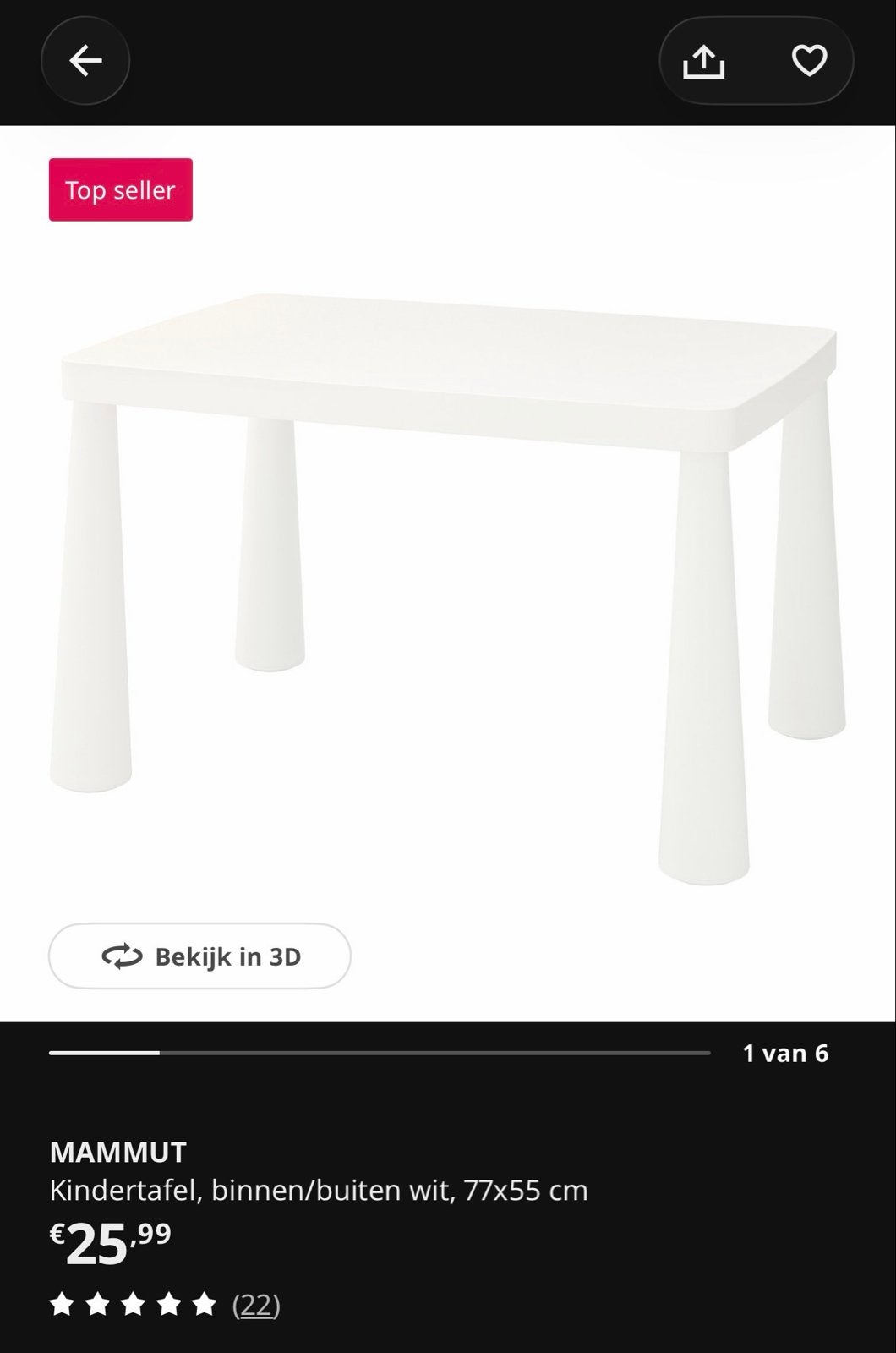 Ikea Mammut kindertafel met 2 stoelen, Ophalen, Gebruikt, Tafel(s) en Stoel(en)