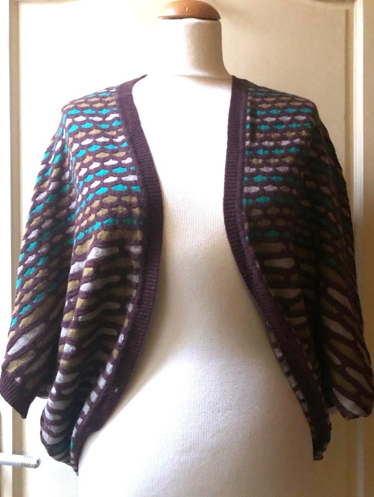 Didi gebreid bolero vestje bruin mt xl, Bruin, Maat 46/48 (XL) of groter, Didi, Ophalen of Verzenden