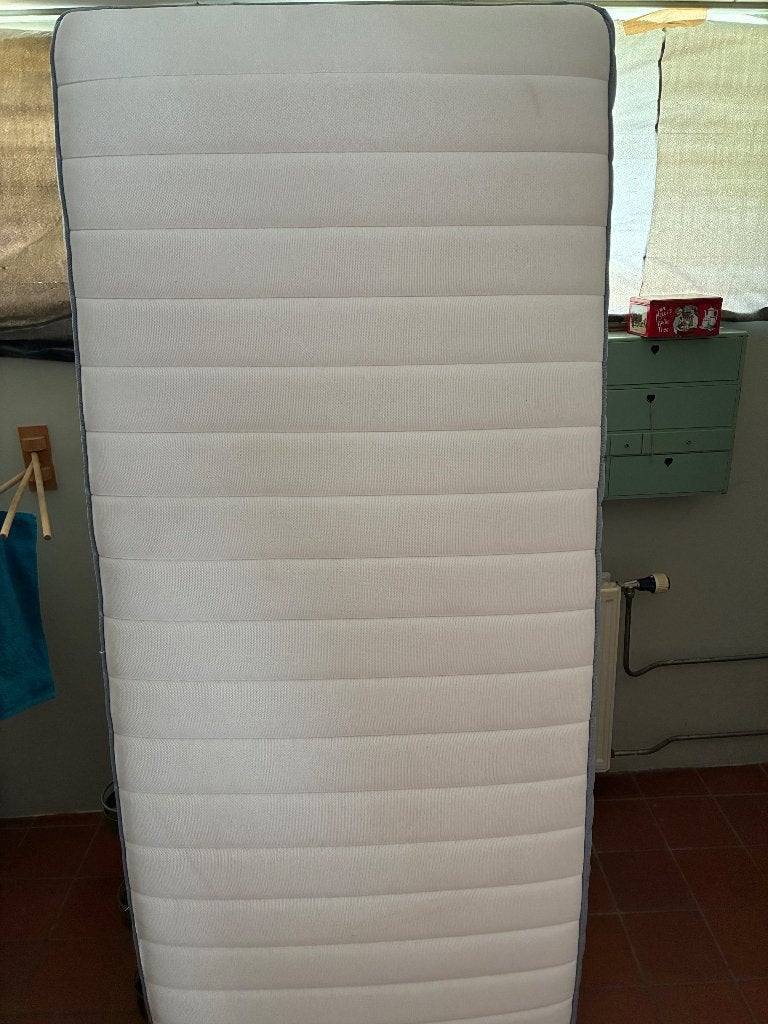 Matras, Ophalen, 90 cm, Eenpersoons, Zo goed als nieuw