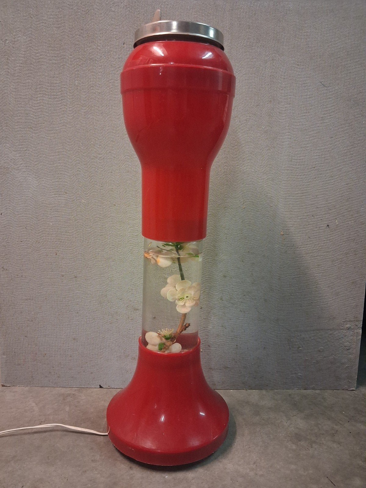 Vintage staande lamp pedestal, Gebruikt, 50 tot 75 cm, ., Vintage