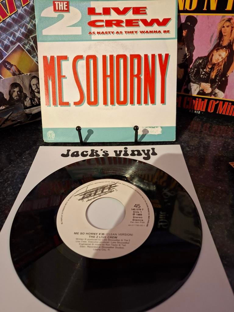 The 2 Live Crew - Me So Horny (Single) 1989, Ophalen of Verzenden, Gebruikt