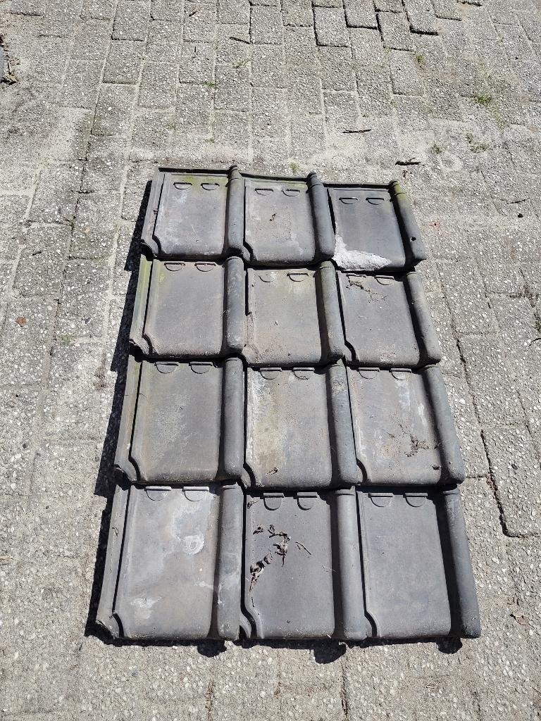 tule de nord dakpannen, Doe-het-zelf en Verbouw, Dakpannen en Dakbedekking, Ophalen, Gebruikt, Steen of Klei, 5 tot 10 m²