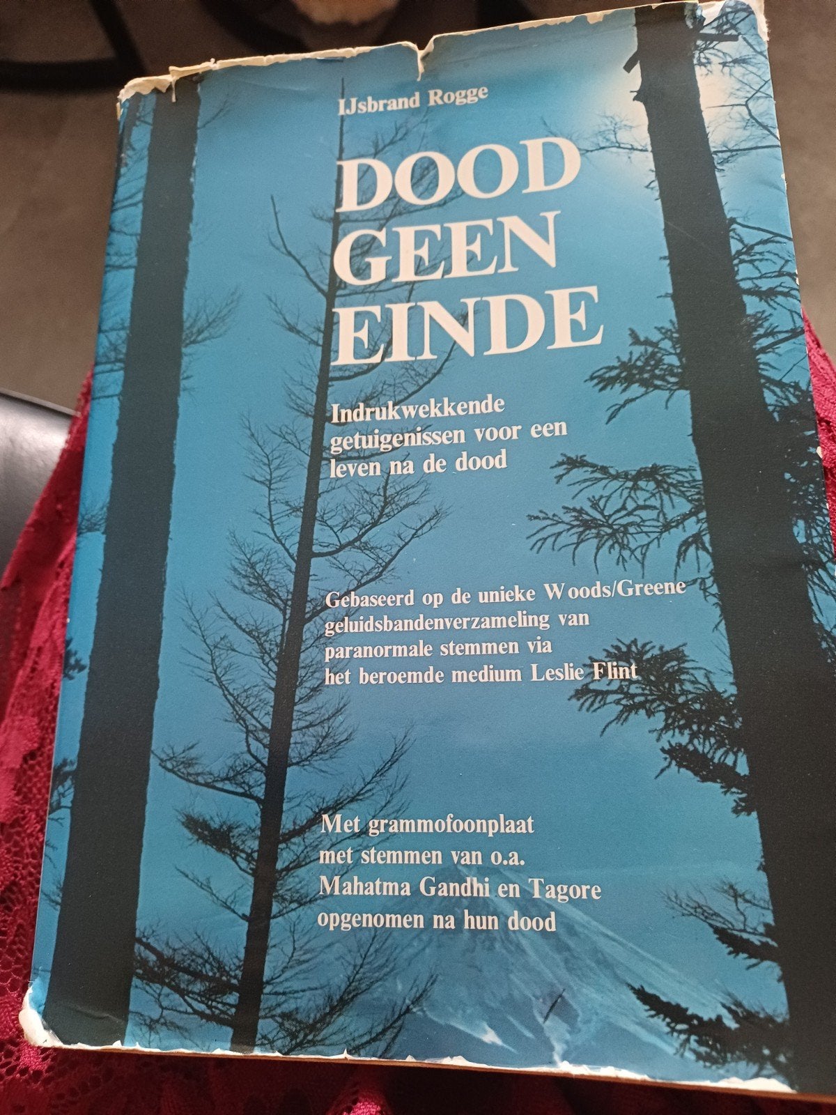 Dood Geen Einde - IJsbrand Rogge (met grammofoonplaat), Gelezen, Ziel of Sterfelijkheid, Ophalen of Verzenden, IJsbrand Rogge