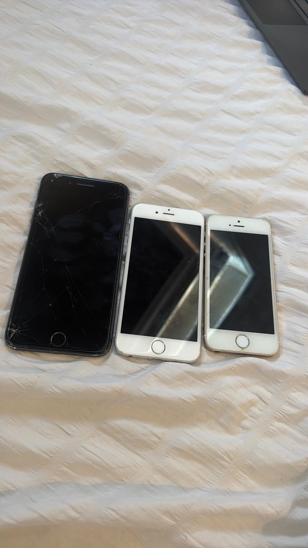 Iphone 8 plus, iphone 6, iphone 5S, Ophalen of Verzenden, Gebruikt, Zwart, IPhone 8 Plus