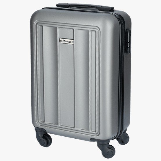 Nieuwe Leonardo handbagage trolley 35.5 x 43 x 53 cm, Ophalen, Hard kunststof, 50 tot 60 cm, 35 tot 45 cm