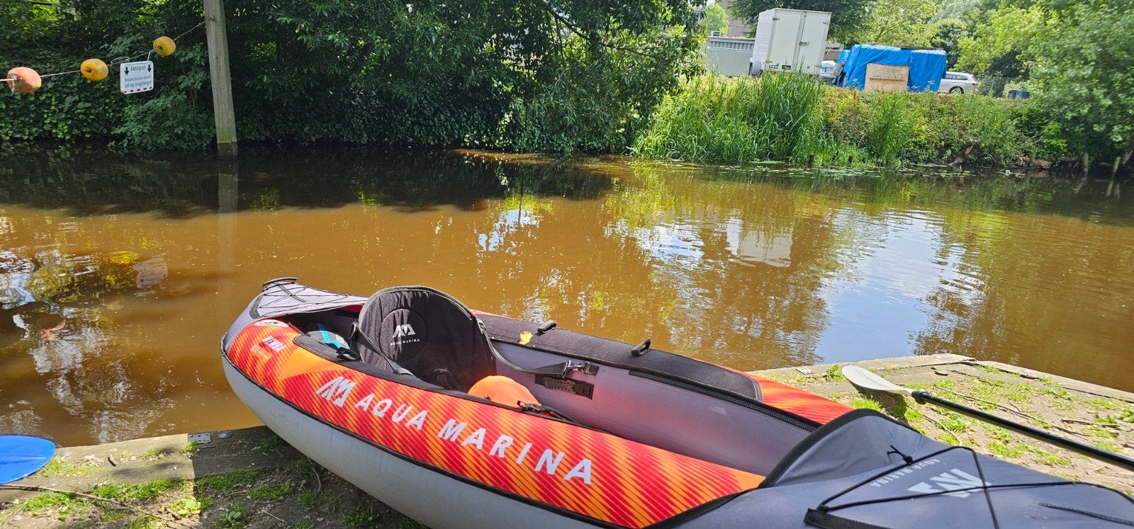 Aqua Marina Memba 330 Kayak, Ophalen