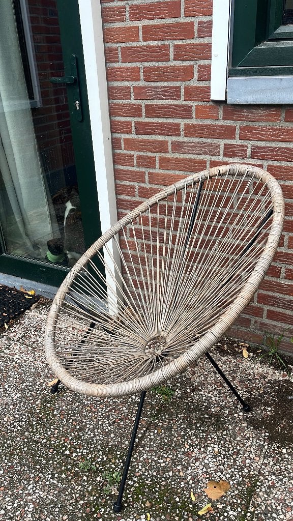Loungestoel buiten, Ophalen, Gebruikt, Kunststof