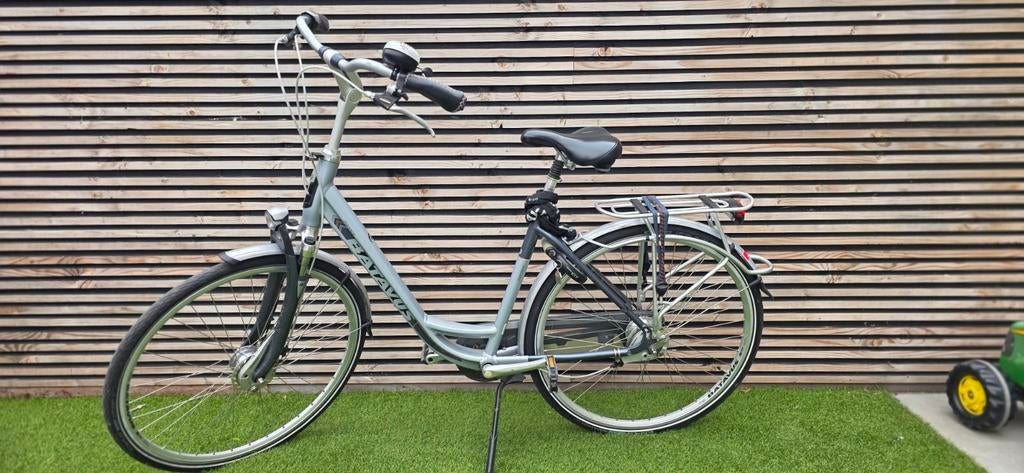 Batavus Monaco damesfiets - Comfortabel en compleet, Ophalen, Velgrem, Versnellingen, Batavus