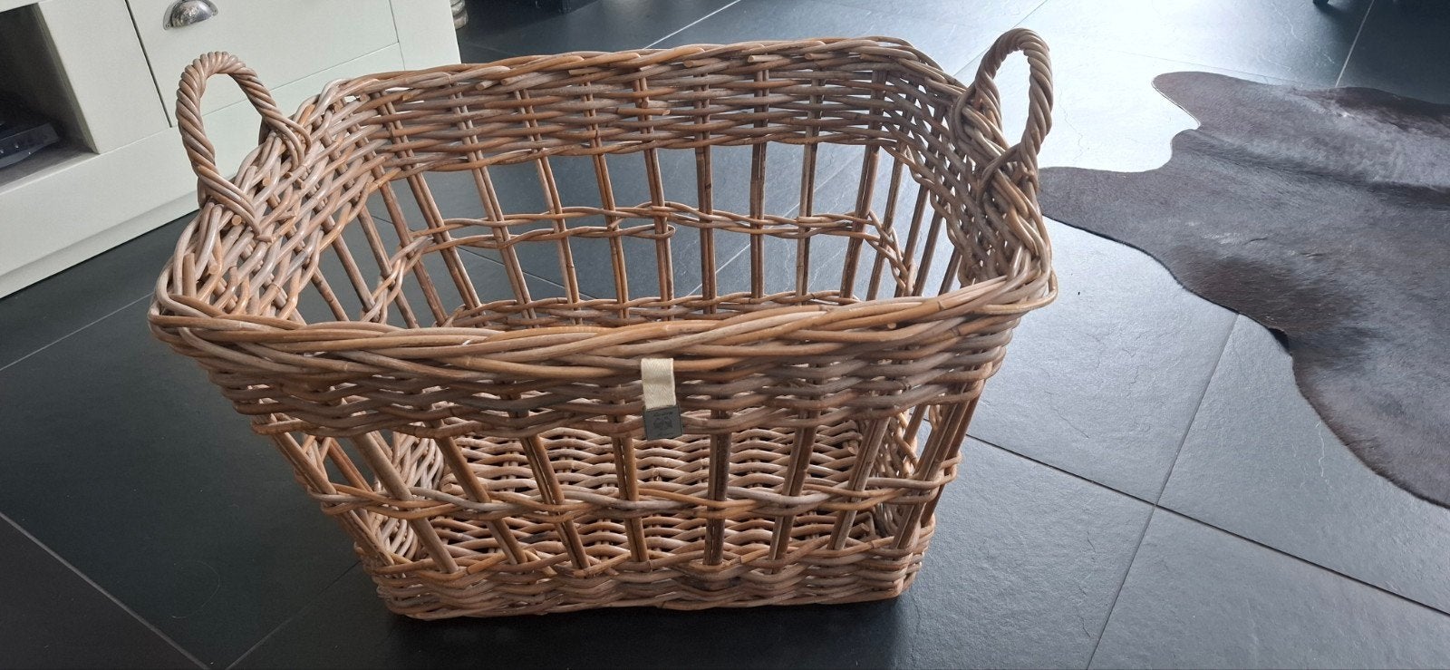 Riviera maison mand, Ophalen, Zo goed als nieuw, Rond, Riet