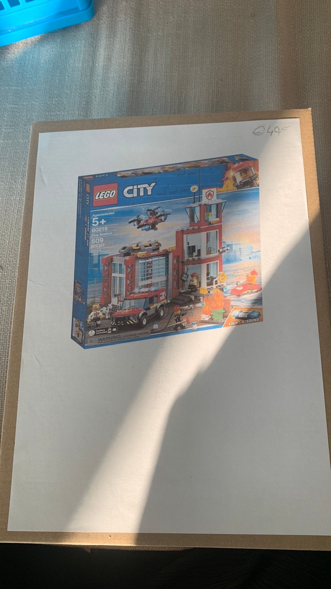 Lego city 60215 brandweerkazerne, City, Lego, Ophalen of Verzenden, Zo goed als nieuw