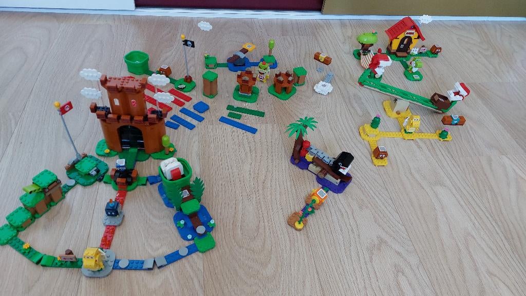 Lego super mario, diverse sets, Ophalen, Overige thema's, Lego, Zo goed als nieuw