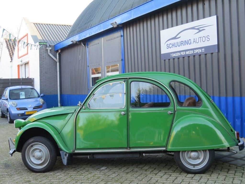Citroën 2CV 2CV4 *Nederlandse auto / APK vrij* (bj 1975), Auto's, Oldtimers, Stof, Citroën, 435 cc, Origineel Nederlands