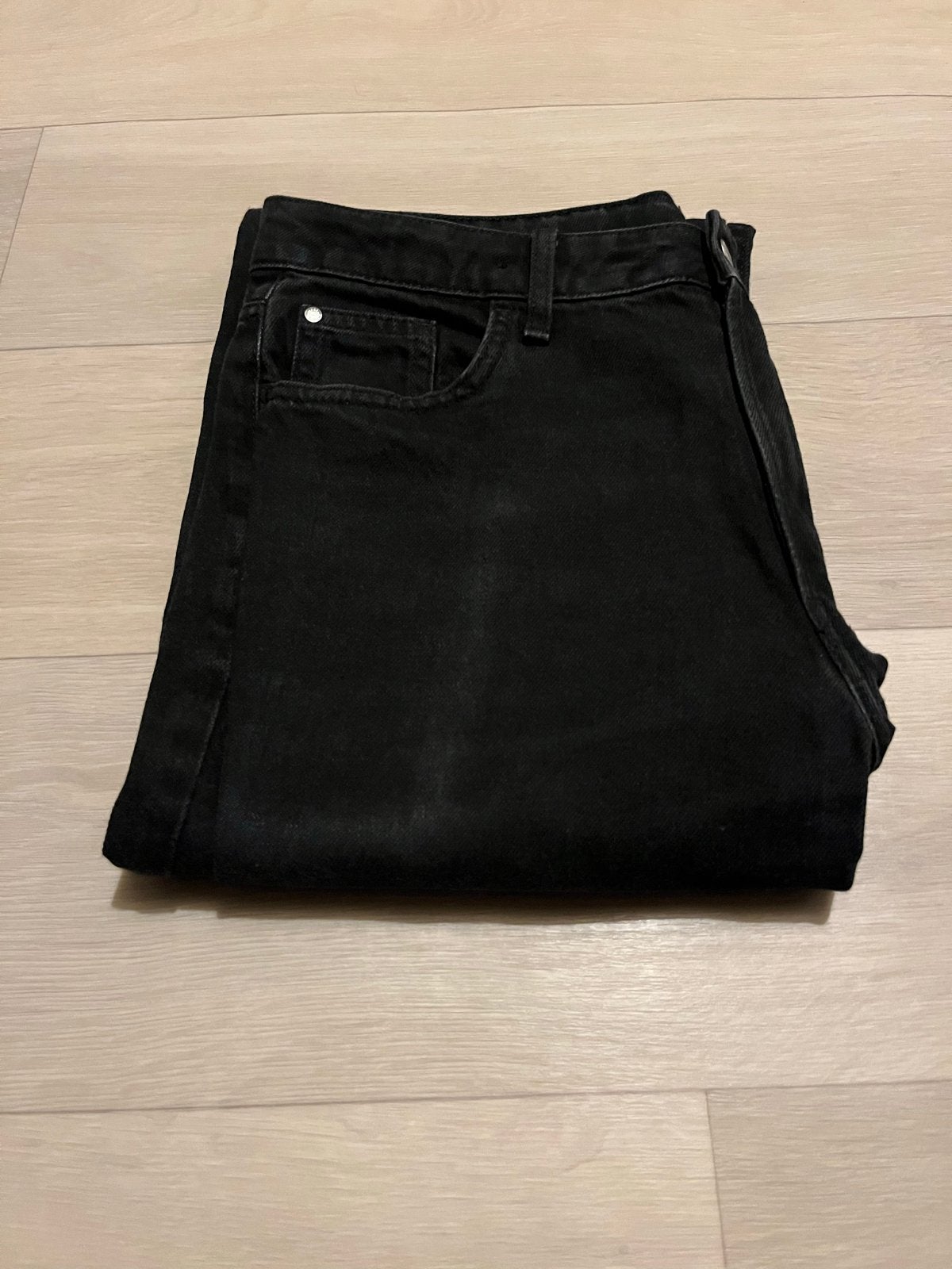 Zwarte Loose Fit Jeans - Maat W28/W29 (Confectie 36), Ophalen of Verzenden, Zo goed als nieuw, Zwart, W32 (confectie 46) of kleiner
