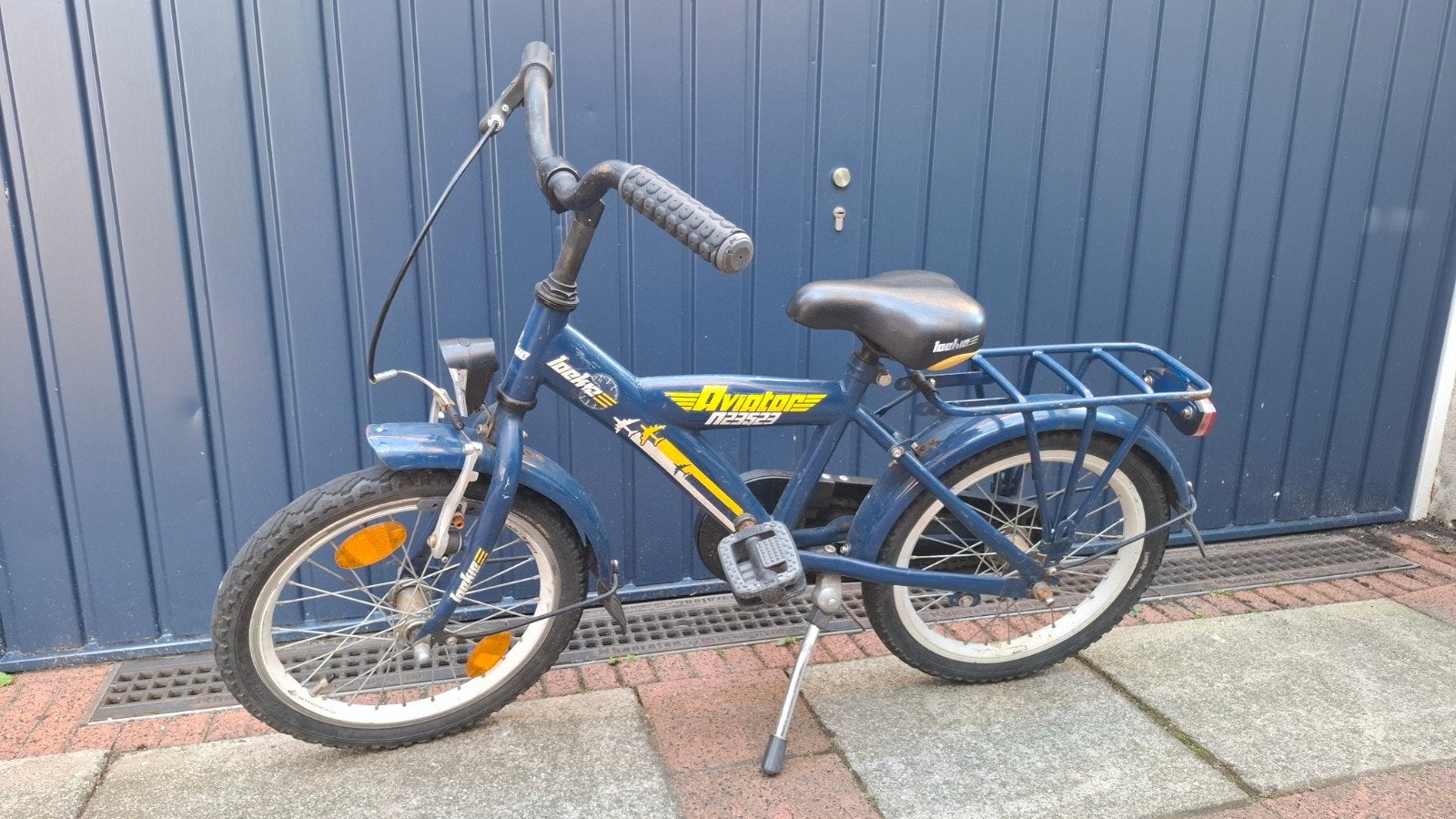 Loekie kinderfiets - 16 inch, Ophalen