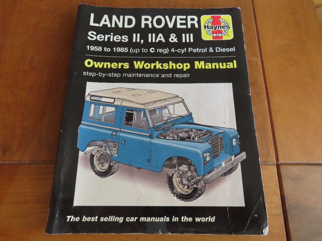 Haynes workshop manual Land Rover Series 2 2A 3 benz +diesel, Ophalen of Verzenden