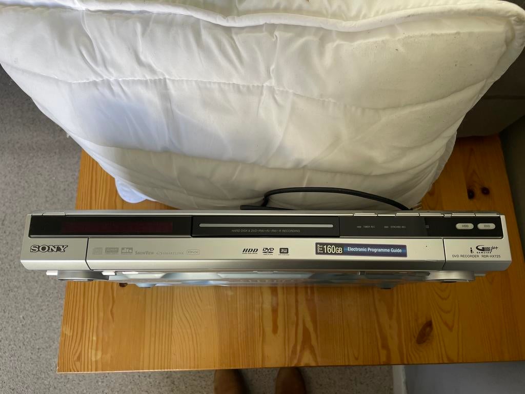 Dvd sony zilverkleurig, Ophalen of Verzenden, Gebruikt, Dvd-recorder, Sony