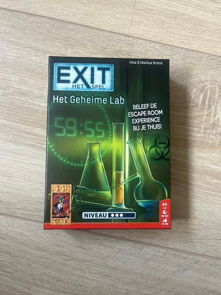 Exit Het Spel: Het Geheime Lab, Ophalen, Zo goed als nieuw