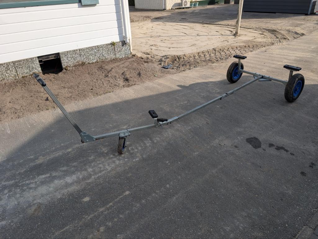 Handtrailer voor kleine boten of kano's, Ophalen of Verzenden, Gebruikt, Overige typen