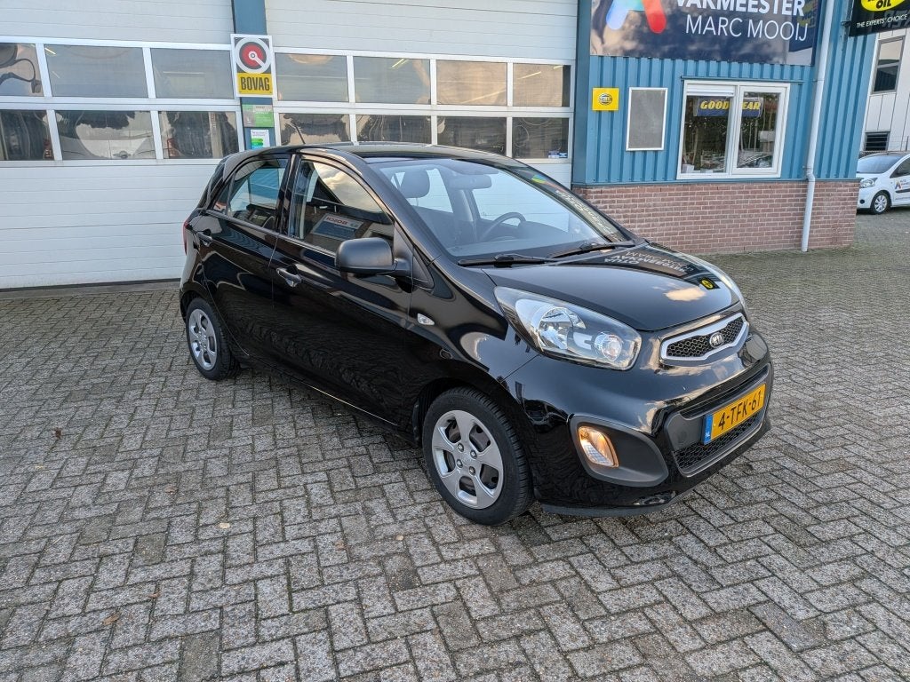 Kia Picanto 1.0 CVVT ISG Airco, Auto's, Euro 5, Gebruikt, Emergency brake assist, 400 kg