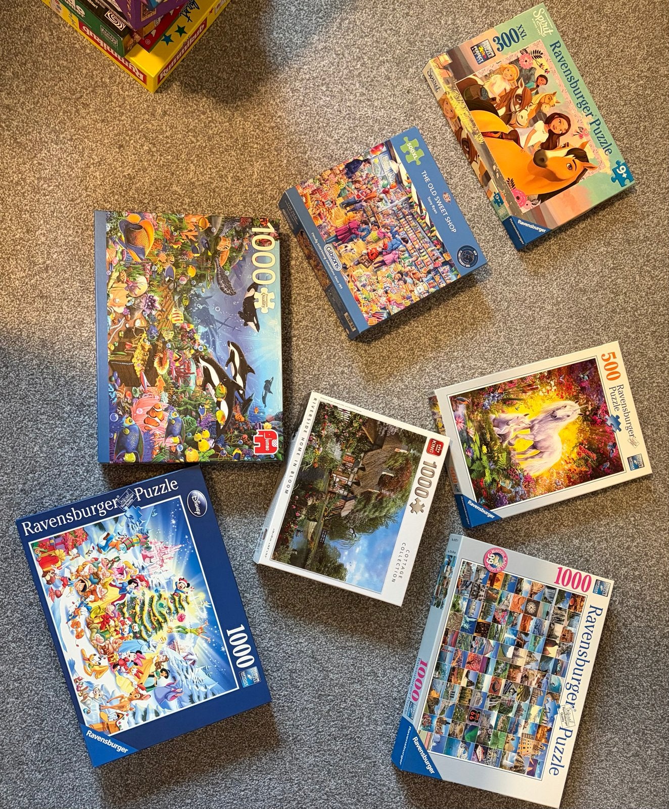Diverse Legpuzzels, Ophalen, 500 t/m 1500 stukjes, Gebruikt, Legpuzzel