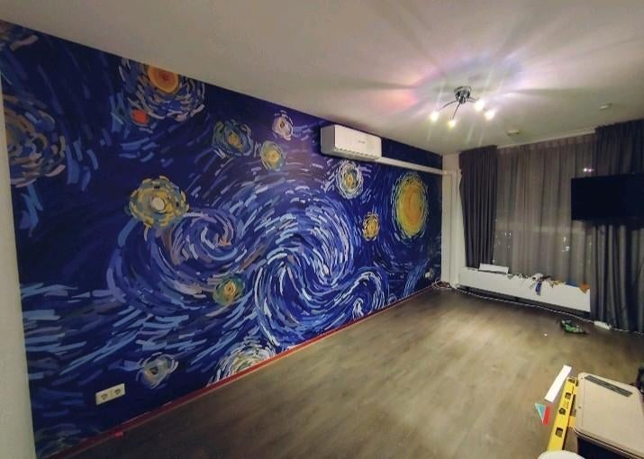 BEHANG & RENOVLIES & SCHILDERWERK, Huis en Inrichting, Stoffering | Behang, Ophalen of Verzenden, Minder dan 10 m²
