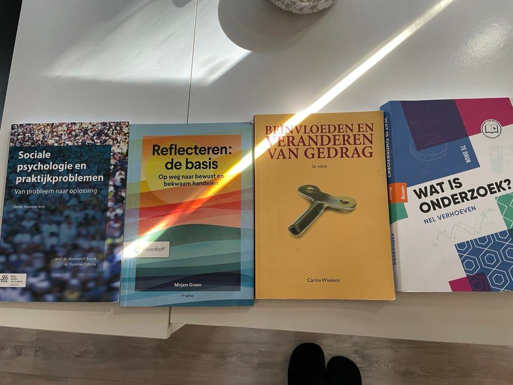 Psychologie boeken HBO - Zo goed als nieuw, Ophalen of Verzenden, Gamma, Zo goed als nieuw, HBO