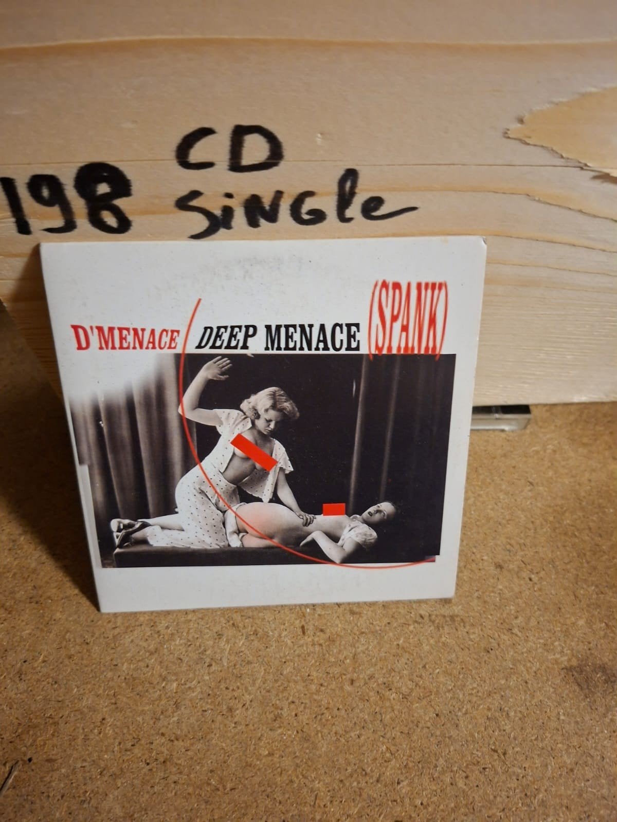 D'Menace / Deep Menace - (Spank) CD Single, Cd's en Dvd's, Ophalen of Verzenden, Gebruikt, Overige genres