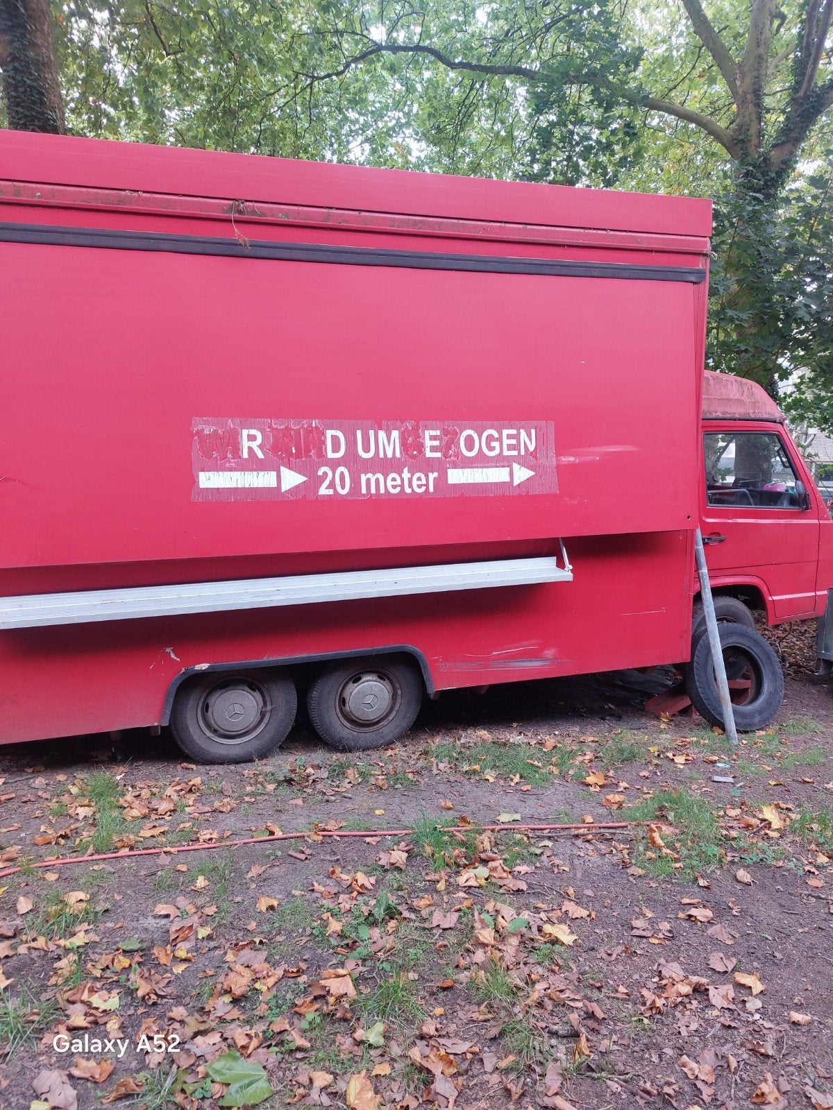 mercedes foodtruck verkopswagen oud ijzer, Ophalen, Mercedes-Benz