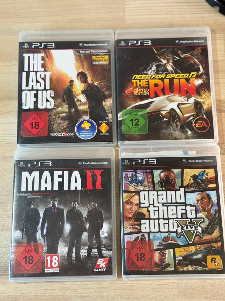 Gta 5 - Mafia 2 - The Last Of Us - Need for speed, Spelcomputers en Games, Games | Sony PlayStation 3, Vanaf 18 jaar, 1 speler
