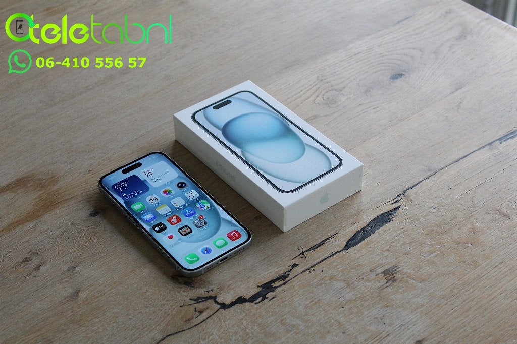 Apple iPhone 15 - 128GB - Blauw | Compleet | Garantie, Apple, Blauw, Ophalen of Verzenden, Apple
