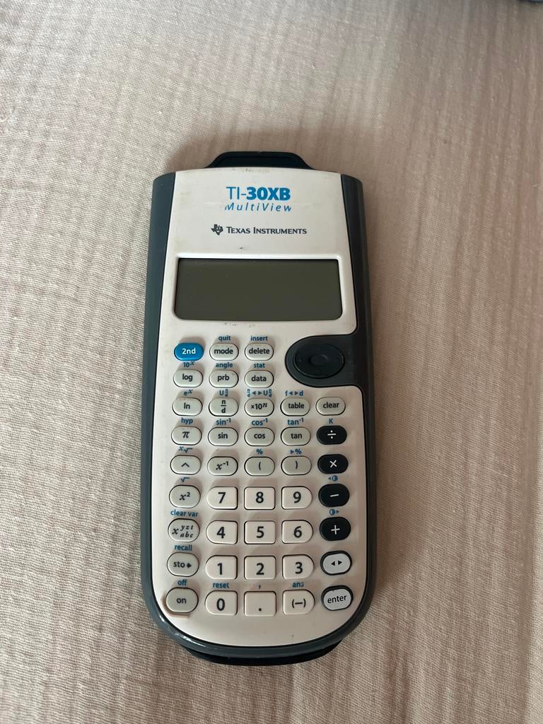 TI-30XB rekenmachine, Ophalen of Verzenden