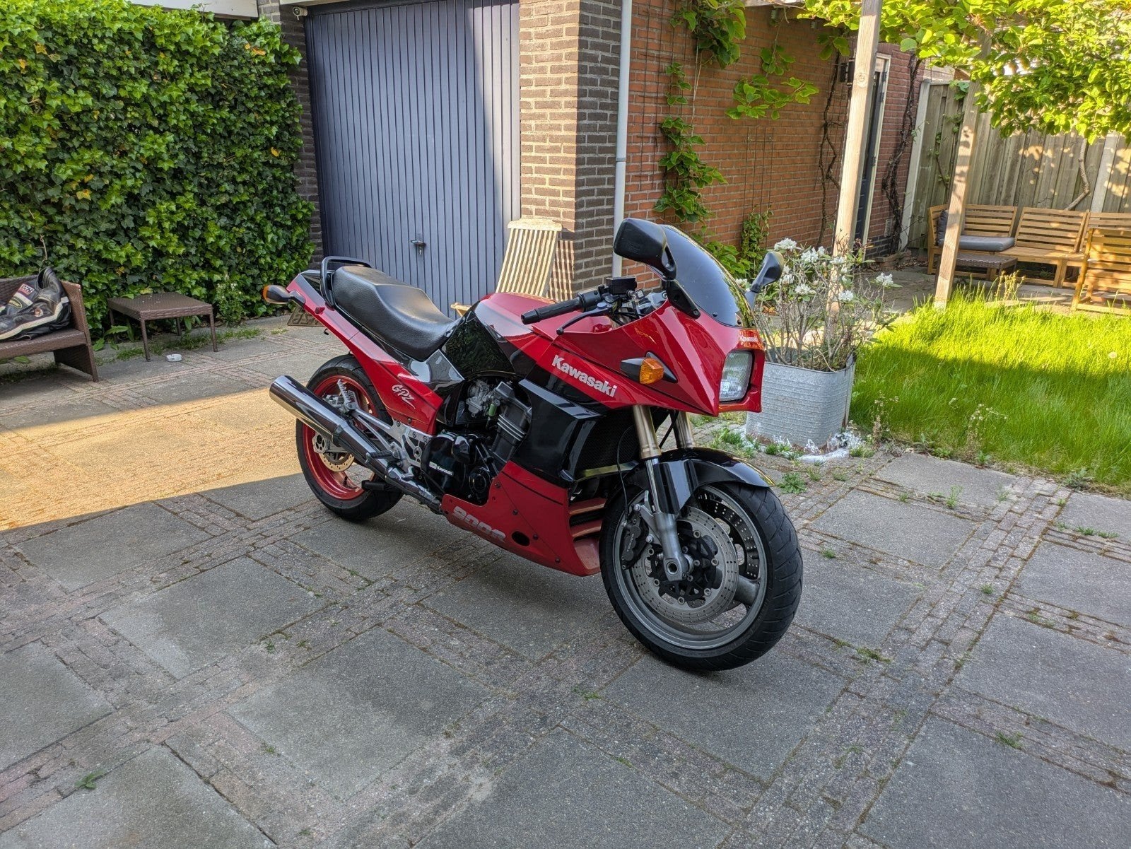 ZX900B USD voorvork voor GPZ900 OF ZX9R, Motoren, Ophalen