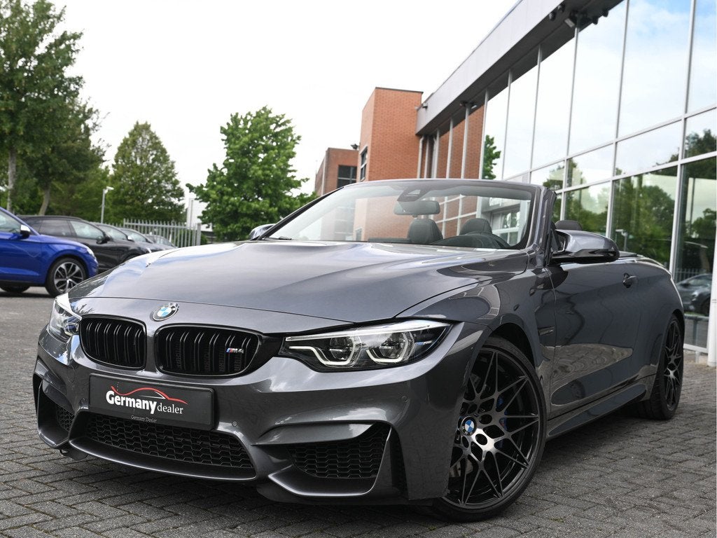 BMW M4 Cabrio Competition DCT 450pk HUD H/K DAB Adaptive-LED, Auto's, BMW, Automaat, Achterwielaandrijving, Gebruikt, Zwart