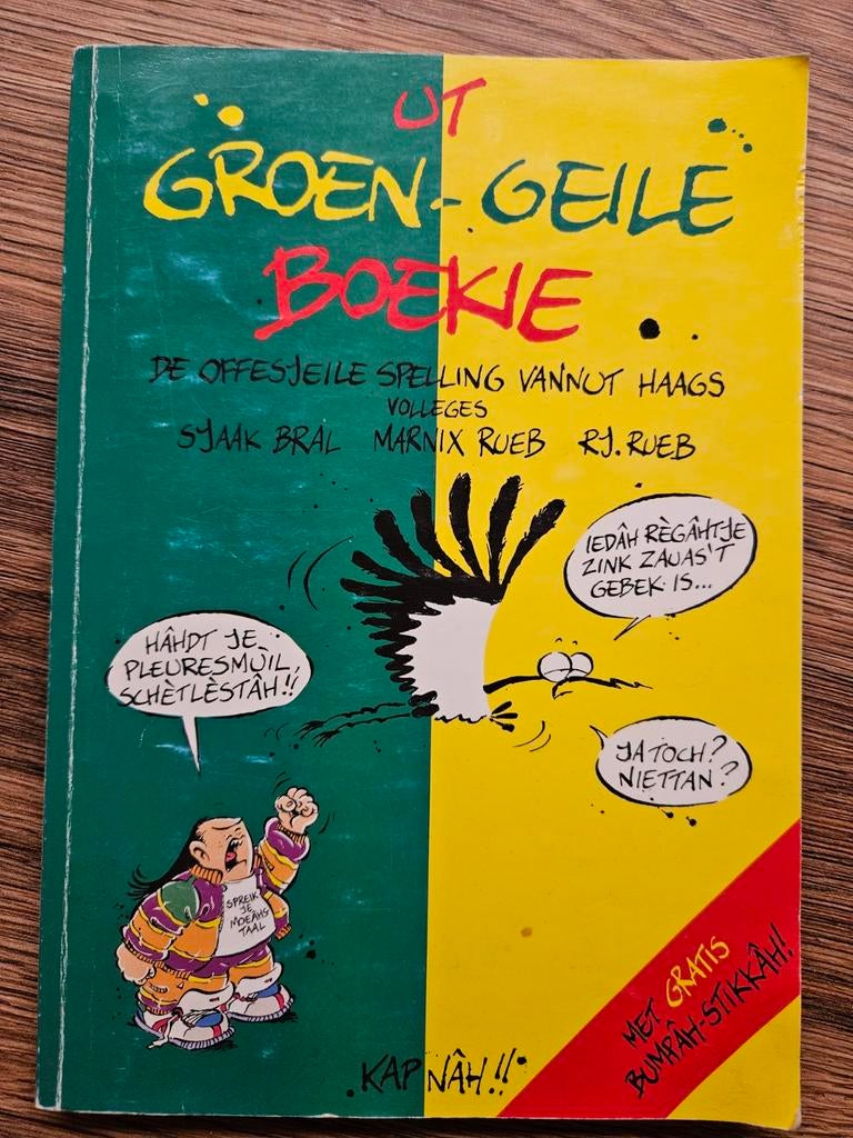 Ut Groen-Geile Boekie: Haagse spelling en humor, Ophalen of Verzenden