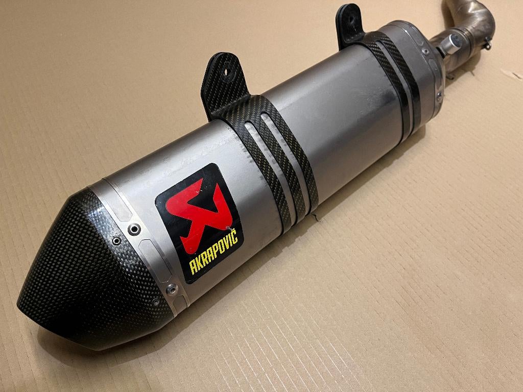 Akrapovic SXS slip-on uitlaatsysteem KTM SXF 250 - Musquin, Ophalen of Verzenden