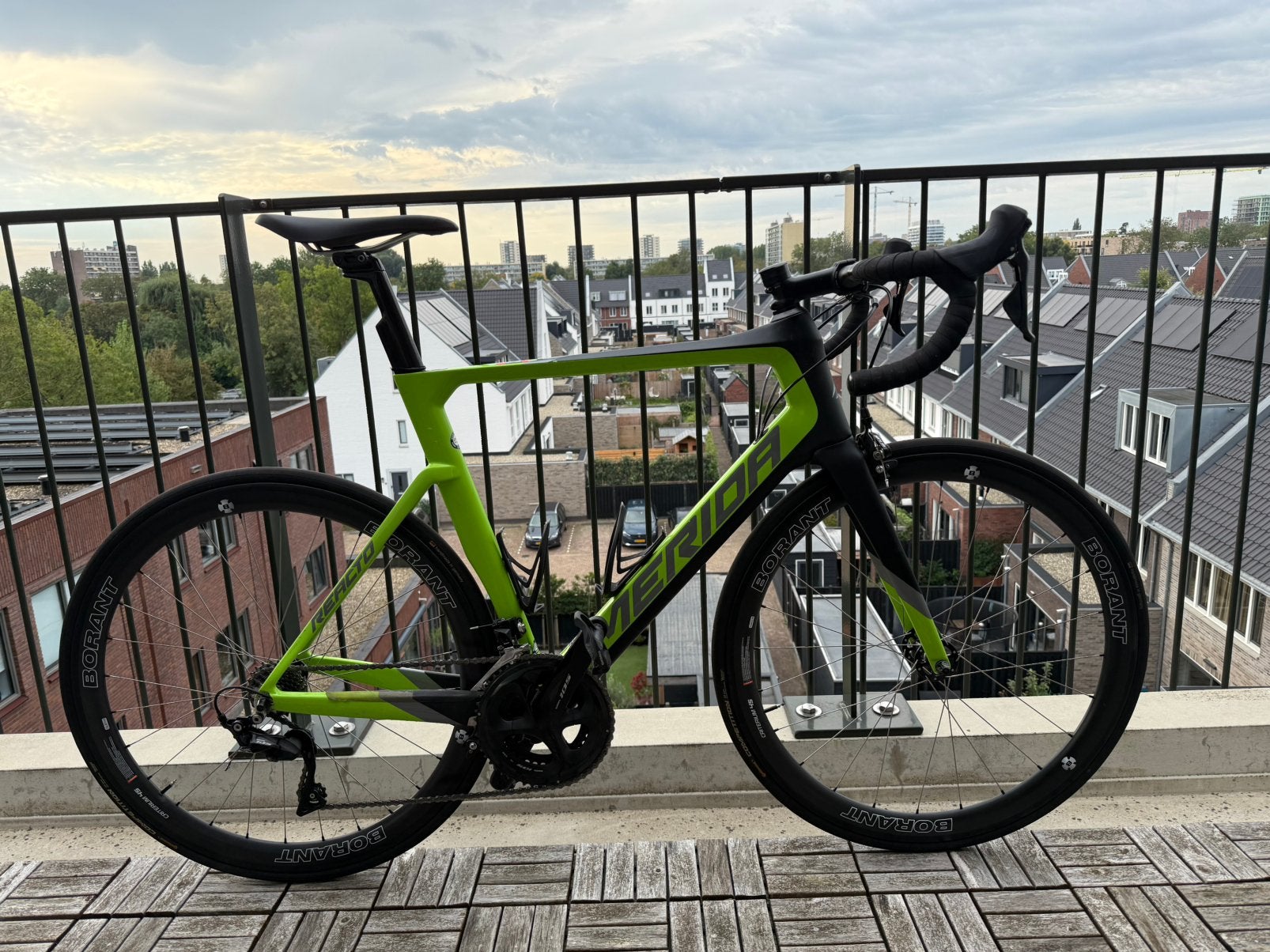 Merida Reacto 4000 Carbon – Shimano 105 – Carbon wielen, Fietsen en Brommers, Carbon, Zo goed als nieuw, Meer dan 20 versnellingen