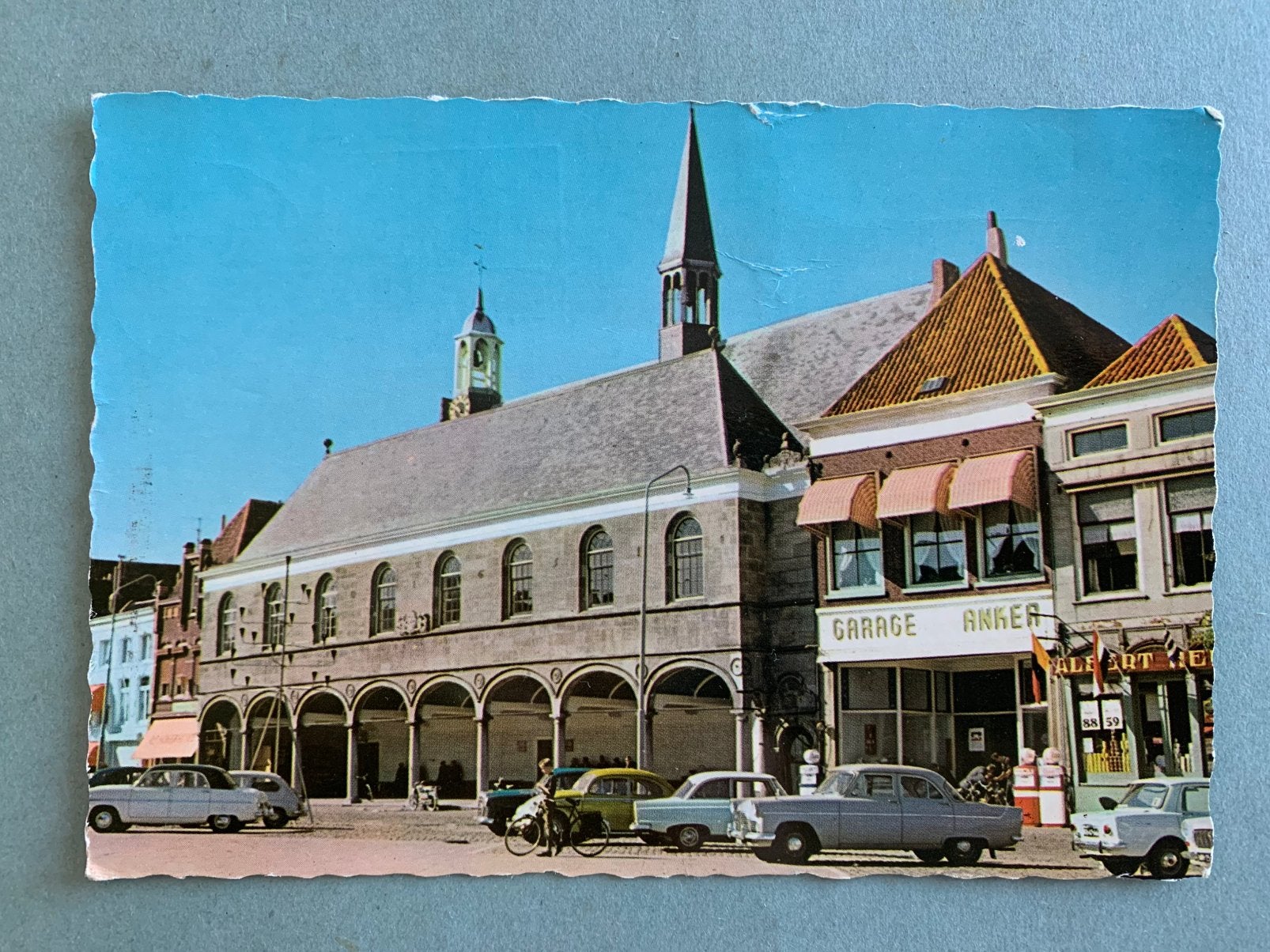 Zierikzee - gasthuiskerk, korenbeurs, Verzamelen, Ophalen of Verzenden, 1960 tot 1980, Gelopen, Zeeland