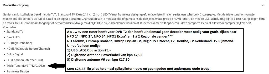 DIGITENNE GRATIS Topfield TF6000COK, Verzenden, Nieuw, Decoder