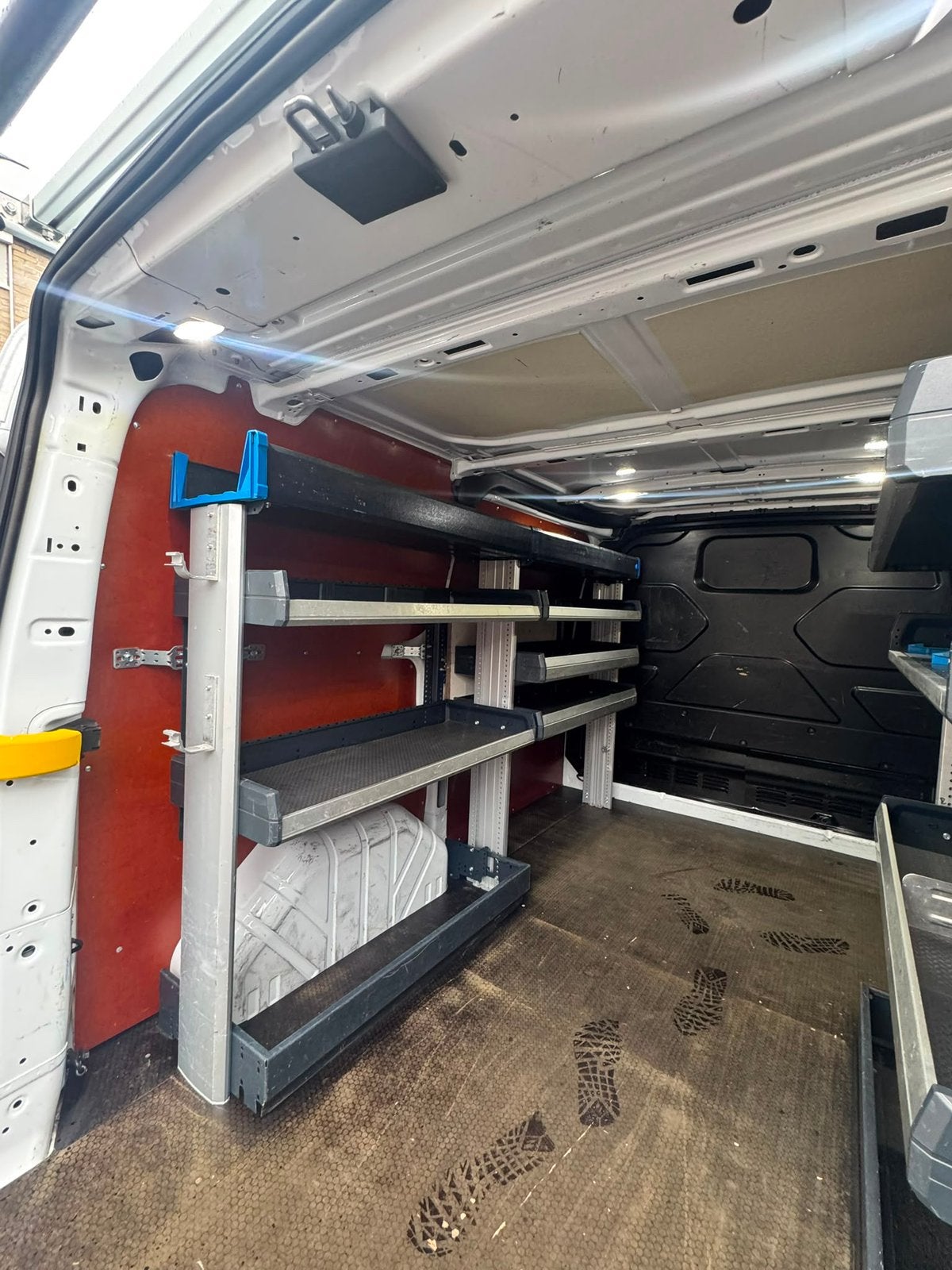 Stelling metaal rek bus, Ophalen of Verzenden, Gebruikt