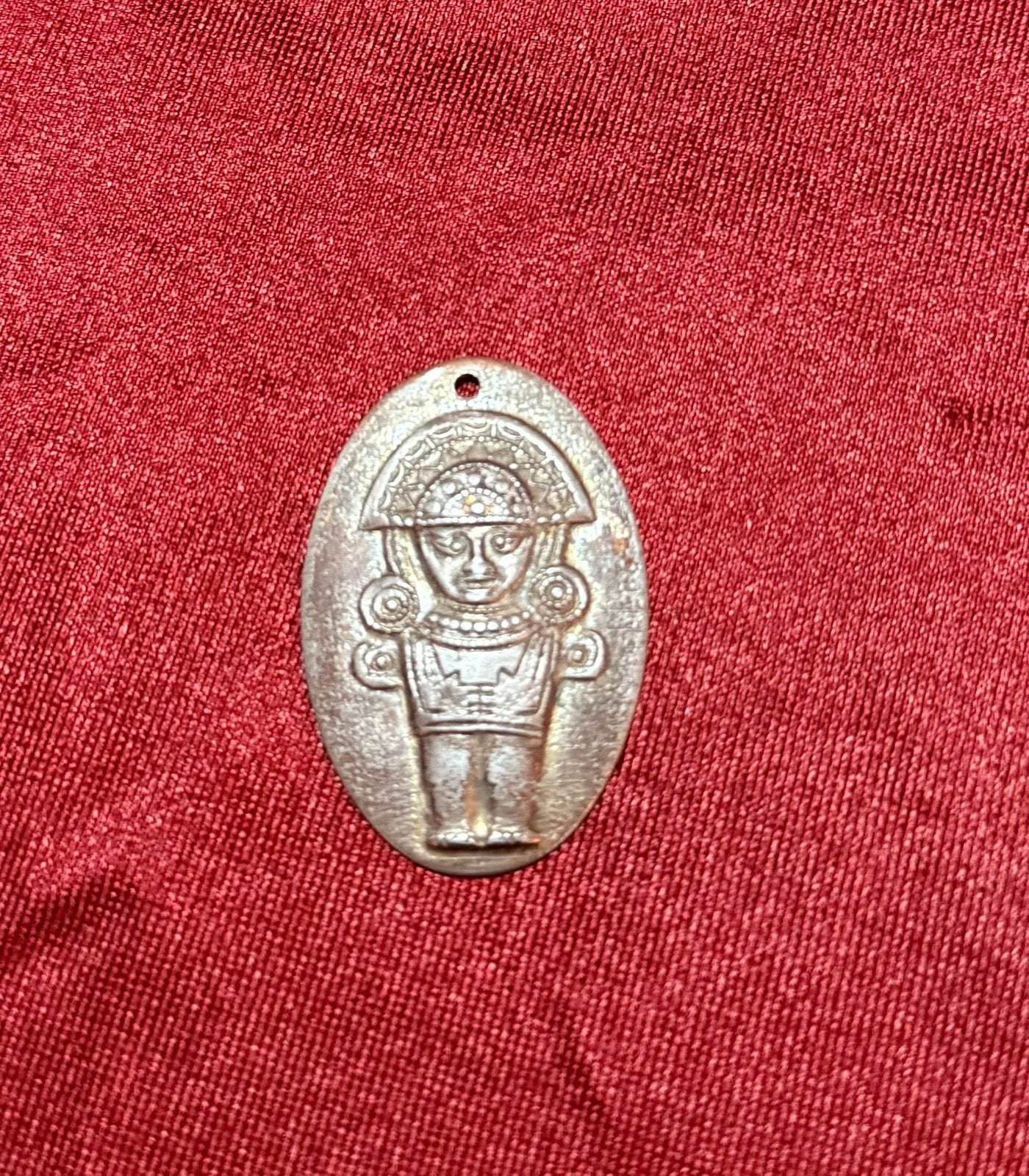Inca god hanger 1977-1978, Sieraden, Tassen en Uiterlijk, Ophalen of Verzenden, Overige materialen