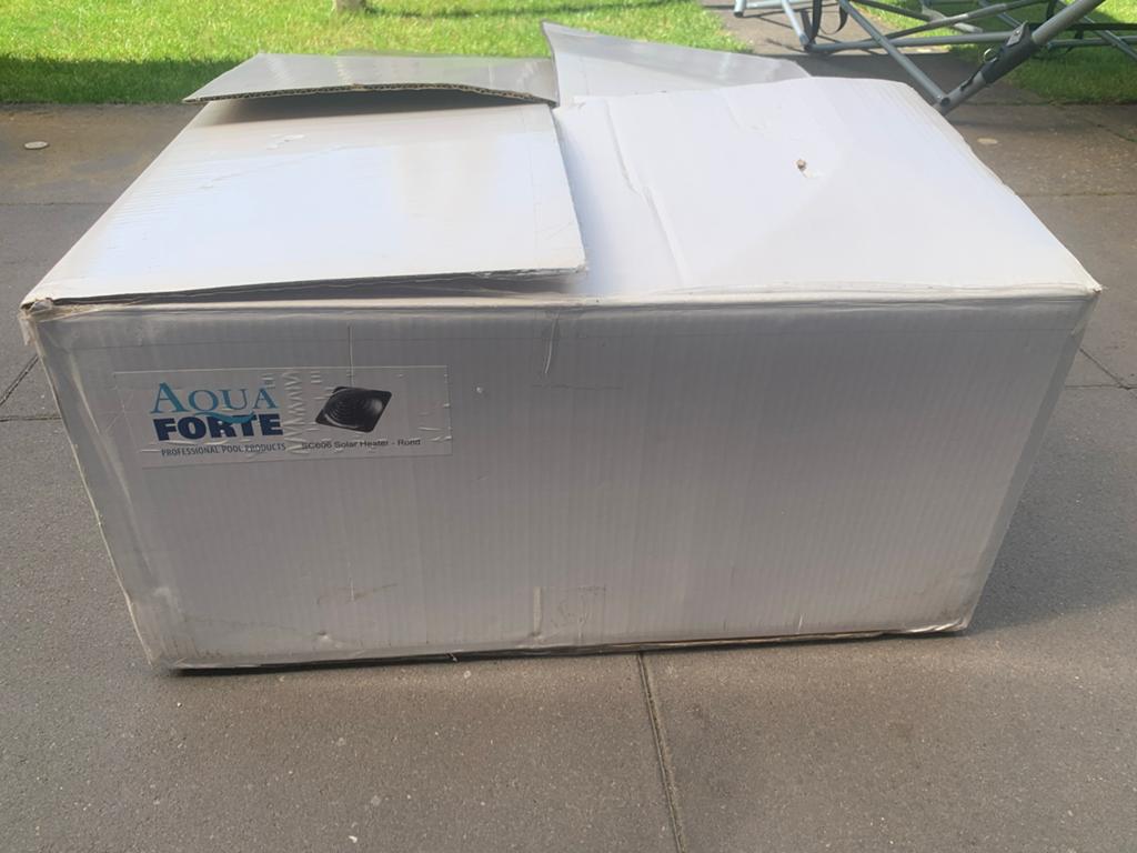 Zwembadverwarming - Aqua Forte Solar Bol, Tuin en Terras, Zwembad-toebehoren, Ophalen, Verwarming, Zo goed als nieuw, Aqua forte