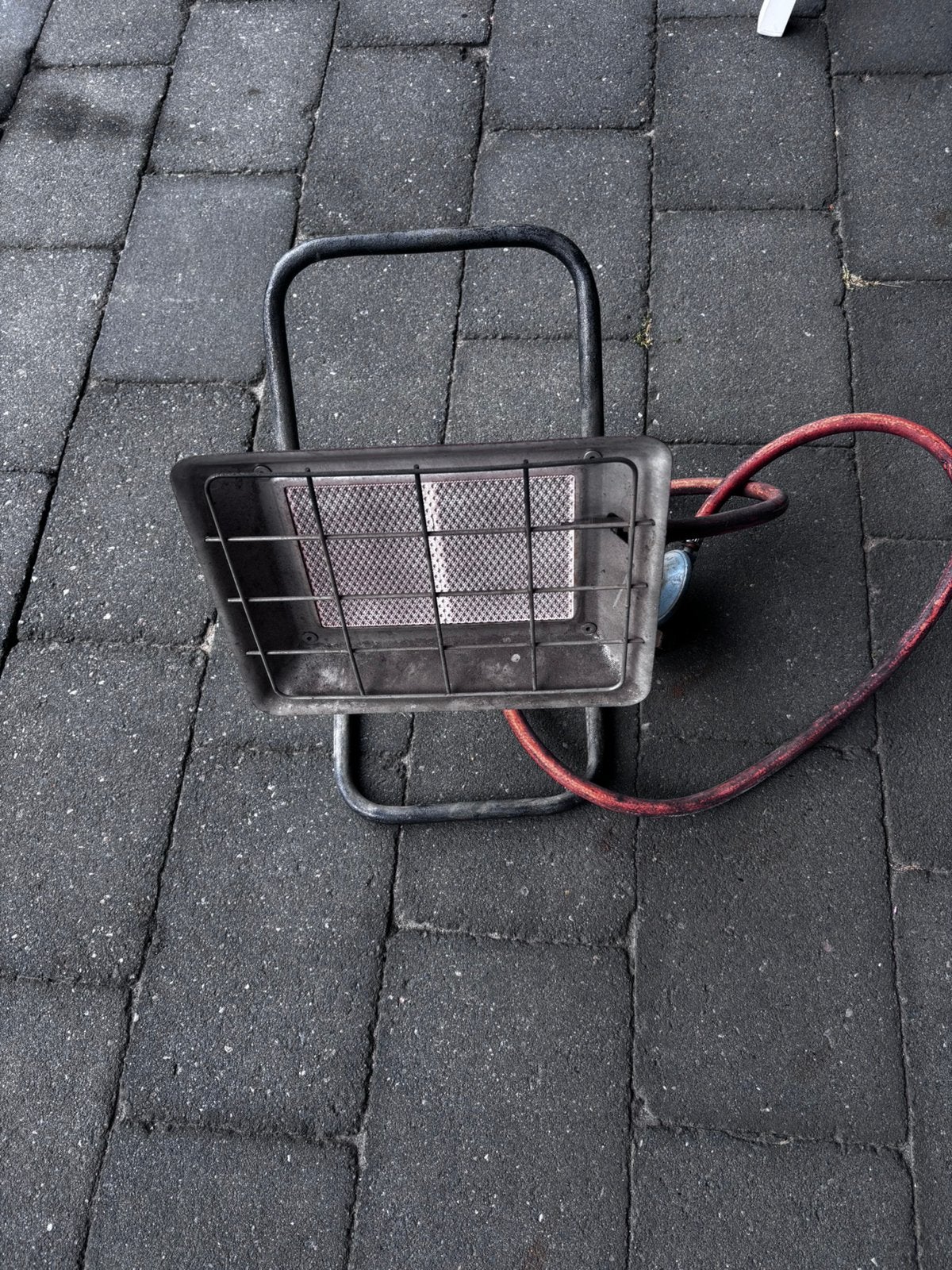 Gas heater, Ophalen, Gebruikt