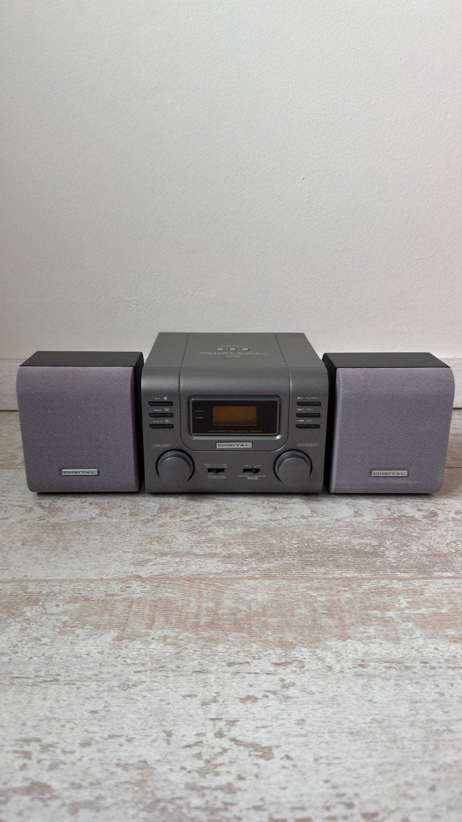 Xiron Micro CD Radio Systeem met Speakers, Overige merken, Gebruikt, Ophalen of Verzenden, Microset