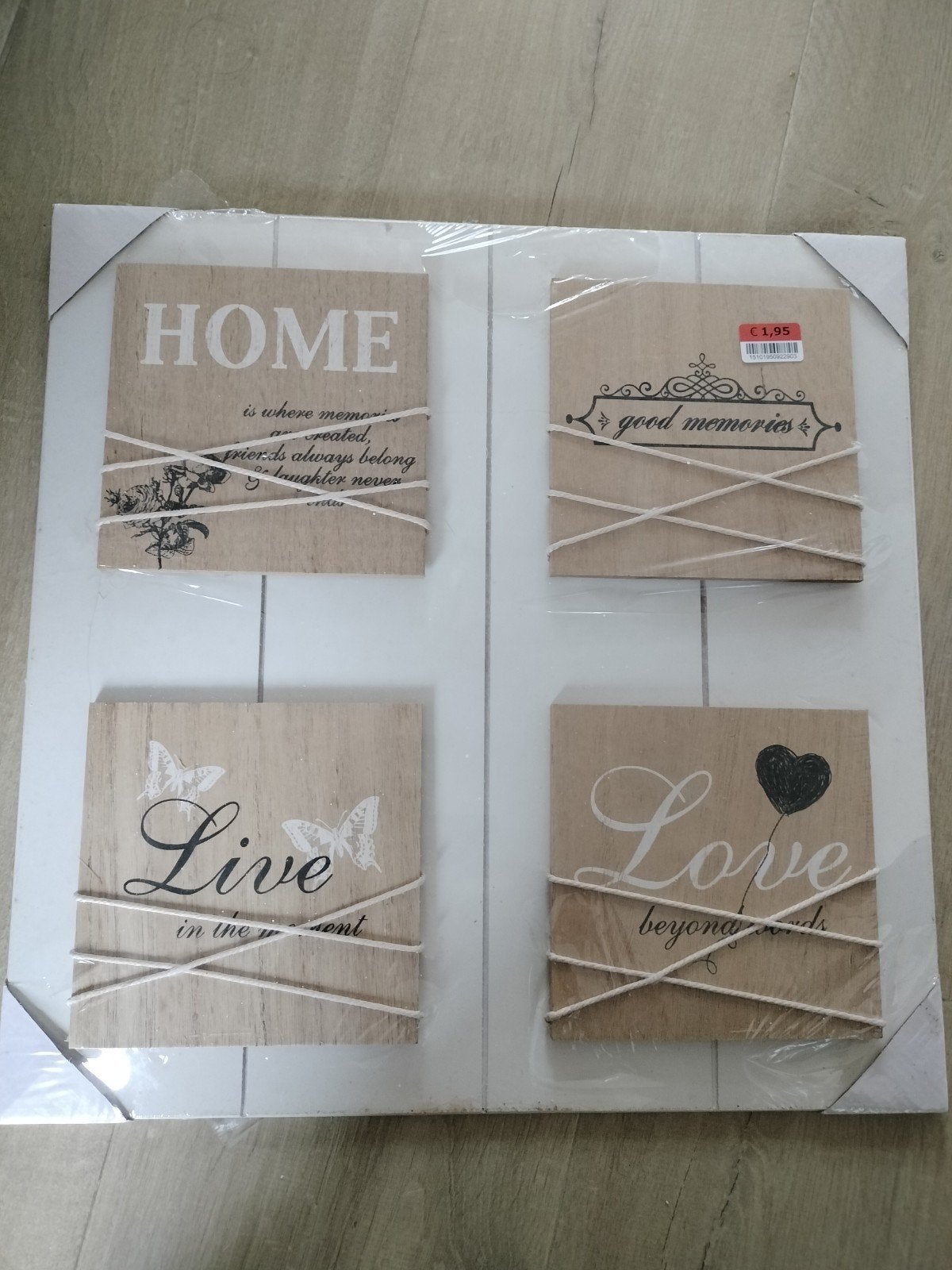 Woonaccessoires, Huis en Inrichting, Woonaccessoires | Tekstborden en Spreuken, Ophalen, Tekstbord, Nieuw, Geschikt voor buiten