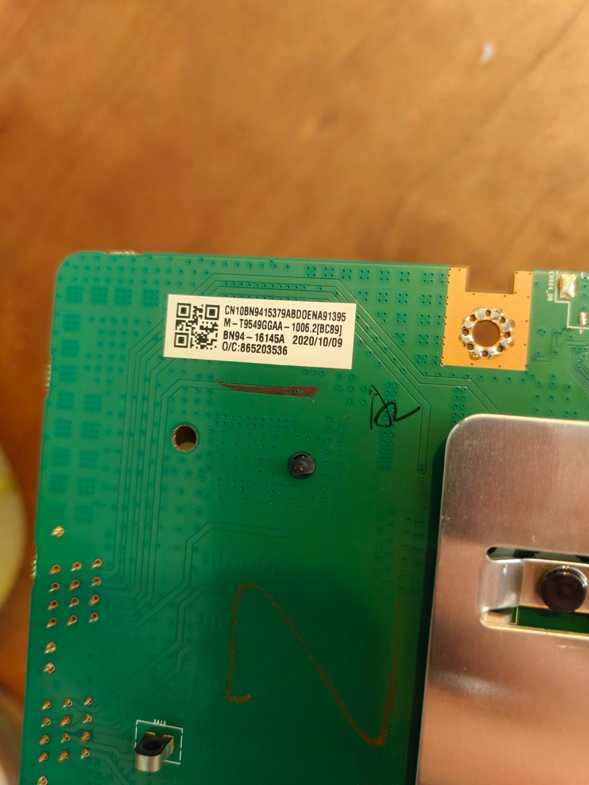 BN94-16145A Moederbord voor  SAMSUNG C49G95TSSU, Ophalen of Verzenden, Zo goed als nieuw