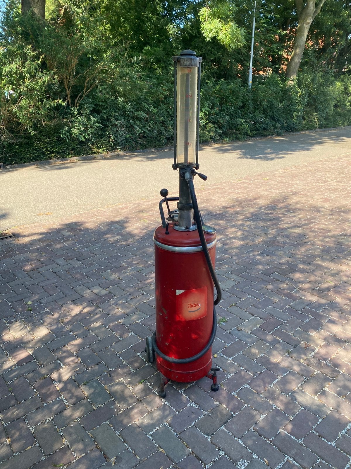 2takt benzinepomp, Ophalen, Gebruikt